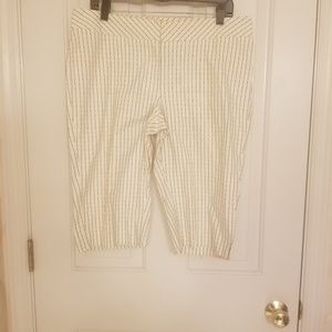 Pinstripe dress walking shorts
